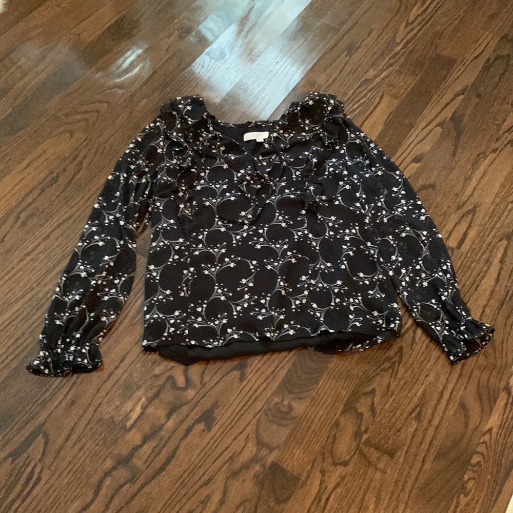 Loft Ruffled Top - Picture 4 of 4